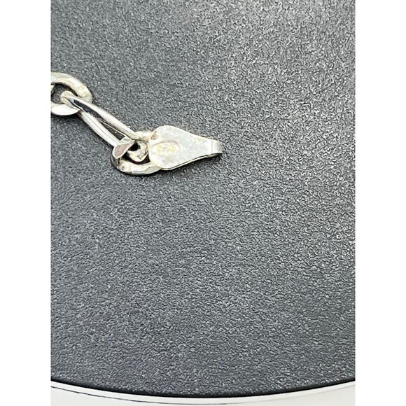 IBB Sterling Silver 925 Italy Figaro 5mm Chain Bracelet size 8” - Picture 5 of 7